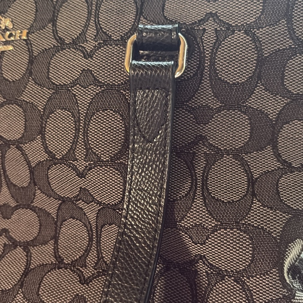 Coach grey Signature Tote - Picture 3 of 10